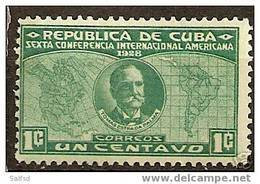 CUBA Yvert # 191 **  Scott # 284 ** MNH People / Personajes - Nuovi