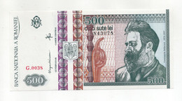 Romania - 1992 - Banconota Da 500 Lei - Nuova - (FDC34931) - Romania