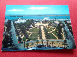 SPAIN ANDALUSIA POSTAL POST CARD HUELVA COSTA DE LA LUZ JARDINES DEL MUELLE VISTA PARCIAL PORT HARBOUR VIEW VUE..ESPAGNE - Huelva