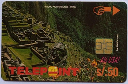 Peru S/.50 Machu Picchu Puzzle- Reverse ALO USA 4/4 - Peru