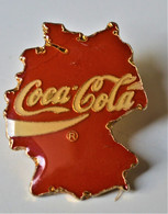 Pin's Coca-Cola Carte De L'Allemagne - Coca-Cola