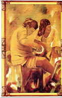 Artistes Peintres En Polynésie - ANdrée Lang - Travail à Deux -  1258 - Polynésie Française