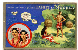 Carte Publicitaire Produits Du Lion Noir - Tahiti Et Moorea -  1269 - Polynésie Française