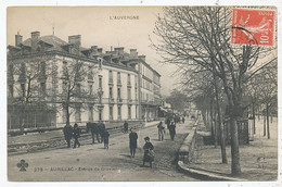 CPA CARTE POSTALE FRANCE 15 AURILLAC ENTREE DE GRAVIER 1908 - Andere & Zonder Classificatie