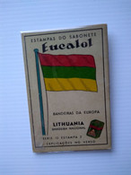 Cromos No Postcard.eucalol SOAP Cromo 6*9 C Mt.the Flag  Condition As Per Photo Postage Registered E7.commems For Postag - Lithuania
