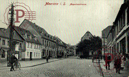 Meerane In Sachsen Augustusstrasse  ALLEMAGNE GERMANY DEUTSCHLAND - Meerane