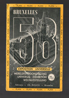 Bruxelles (Belgique)carte De L'EXPOSITION UNIVERSELLE 1958 (PPP36882) - Unclassified