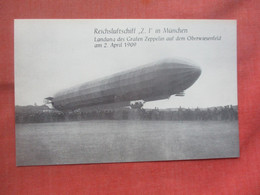Zeppelin    Z 1 Munchen.        Unknown When Card Made.  Ref 5624 - Unclassified