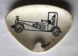 Vide Poche Ou Cendrier Vintage BONUX Automobile Marque Ornamine ANNECY - Ashtrays