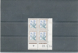 COINS DATES- TAXE N°99 ** FLEURS 0,30F -23-5-64 - Strafport