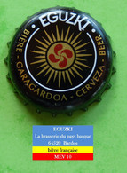 Eguzki : Bière Des Basques  64520 Bardos  (parfait état - Pas De Trace De Décapsuleur) MEV10 - Beer