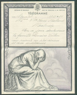 CANTON De L'EST - Télégramme De Luxe De STAVELOT Pour MALMEDY (cachet Télégraphique MALMEDY T *T 18-VI-1948 - TB 19342 - Francobolli Telegrafici [TG]