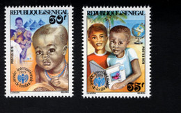 1512348322 1979 SCOTT 506 507 (XX) POSTFRIS MINT NEVER HINGED - INTL YEAR OF THE CHILD - Senegal (1960-...)