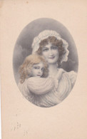 Illustrateur - MM Vienne N°2240 - Wichera - Médaillon Femme Et Fillette - 1912 - Wichera