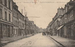 CPA-50-EQUEURDREVILLE-Rue Gambetta - Equeurdreville