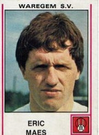 WAREGEM-WAEREGHEM- ERIC MAES-JOUEUR DE FOOTBALL 1980-PANINI - Waregem