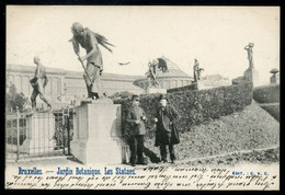 CPA - Carte Postale - Belgique - Bruxelles - Jardin Botanique - Les Statues - 1904 (CP20383OK) - Forêts, Parcs, Jardins