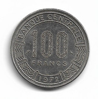 GABON - 100 FRANCS 1972 - Gabon