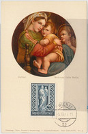 54588 -  AUSTRIA - POSTAL HISTORY: MAXIMUM CARD - 1947  ART Religion - Zonder Classificatie