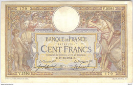 Billet 100 Francs France Merson 21-12-1914B - Reproduction - Impression Sur Papier Type Offset - Specimen