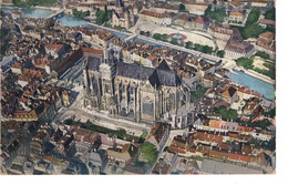Metz Cathédrale Vue Du Zeppelin - Metz