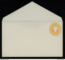 India - Unused Stamped Stationery Cover Four Annas Six Pies - 1882-1901 Empire