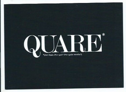 QUARE - Inaugurations