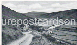 LOOKING UP STRATH OF KILDONAN HELMSDALE OLD B/W POSTCARD SCOTLAND - Caithness