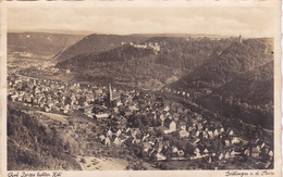 QR - GEISLINGEN A. D. Steige - Mit Burgruine Helfenstein U. Qedenturm - 1935 - Geislingen