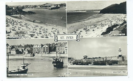 Cornwall Postcard St.ives  Rp Overland Undated  Multiview - St.Ives