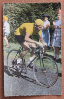 Cyclisme : Jacques Anquetil , Maillot Jaune Tour De France , Série Miroir Sprint - Radsport