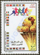 Algeria 2022 Football Africa Cup Of Nations - Cameroon 2021 Soccer Calcio Futbol Futebol Fußball Stamp Mint - Fußball-Afrikameisterschaft