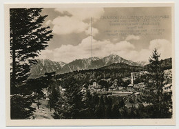 CPSM - ROUMANIE - Predeal - Vue Vers Le Massif Des Bucegi - Roemenië