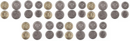 Russia - 5 Pcs X Set 4 Coins 1 2 5 10 Rubles 2021 UNC Lemberg-Zp - Russia