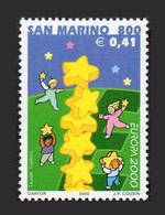 Saint Marin  2000 Yvert 1681 **  Europa 2000 - - 2000