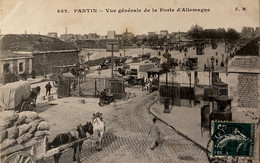 Pantin - Vue Générale De La Porte D’Allemagne - Attelage Marché ? - Pantin