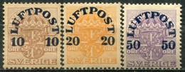 SUÈDE - Y&T PA N° 1-3 * - Unused Stamps