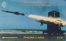 FALKLANDS : 059A L. 10 RAF Regiment Rapier USED - Falkland