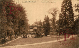 BAD NENNDORF KURPARK MIT MUSIKPAVILLON   ALLEMAGNE GERMANY DEUTSCHLAND - Bad Nenndorf