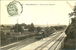 52 SAINT DIZIER PANORAMA DES BRIQUERIES ??? TRAIN SUR VOIE FERREE - Saint Dizier