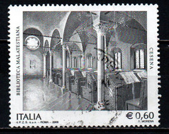 ITALIA - 2008 - CESENA: BIBLIOTECA MALATESTIANA - USATO - 2001-10: Usados