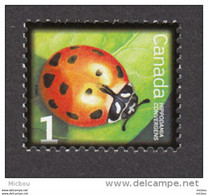 Canada, 2007, MNH, Insecte, Insect, Coccinelle, Ladybug - Unclassified