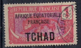 TCHAD    N°  YVERT  1 ( 5 ) OBLITERE     ( Ob   9 / 56 ) - Used Stamps