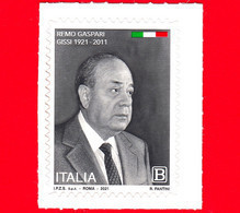 Nuovo - MNH - ITALIA - 2021 - 100 Anni Della Nascita Di Remo Gaspari, Politico - Ritratto - B - 2021-...: Mint/hinged