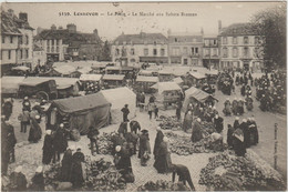 Lesneven -La Place Le Marché Aux Sabots -   ( F.2387) - Lesneven