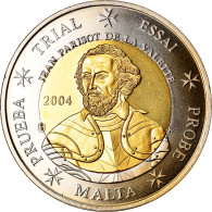 Malte, Médaille, 2 E, Essai-Trial, 2003, Paranumismatique, FDC, Bi-Metallic - Pruebas Privadas