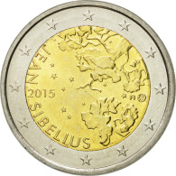 Finlande, 2 Euro, Jean Sibelius, 2015, SPL, Bi-Metallic - Finlande