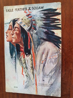 Indiens - Carte Postale - Eagle Feather And Squaw - M 149 - Indiens D'Amérique Du Nord