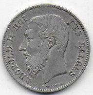BELGIQUE - Léopold II   -  50 Cs  1866 - 50 Cents