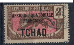 TCHAD    N°  YVERT  2  ( 2 )   OBLITERE     ( Ob   9 / 58 ) - Used Stamps